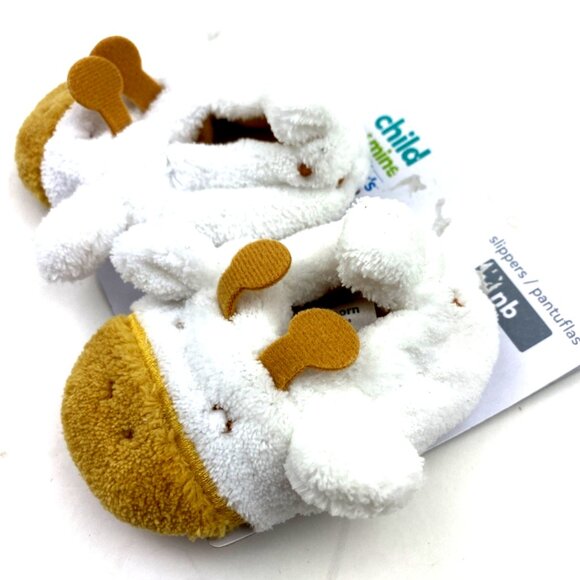 Baby Slippers Carter's Size Newborn Giraffe Booties Infant Children Kids Fabric - Picture 5 of 5